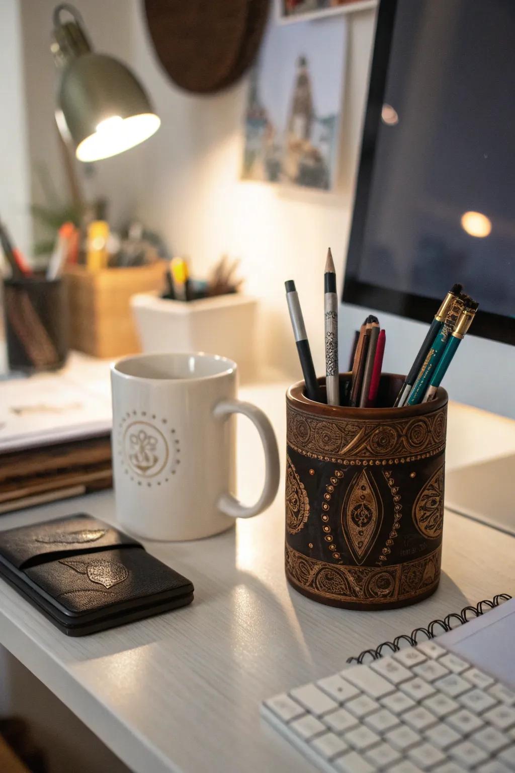 Personal touches that make your desk uniquely yours.