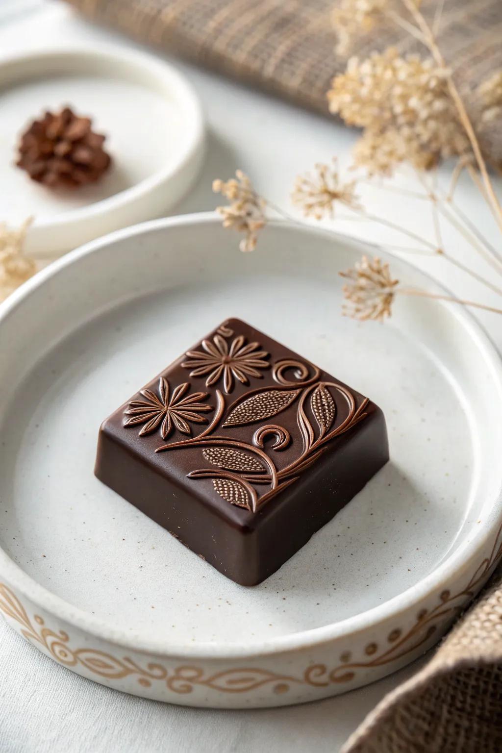 Transform everyday objects into chocolate art with Scandinavian flair.