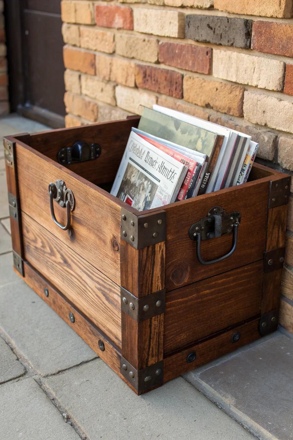 Transform your area with vintage allure: Do-it-yourself storage crate ideas for a stylish, arranged home.