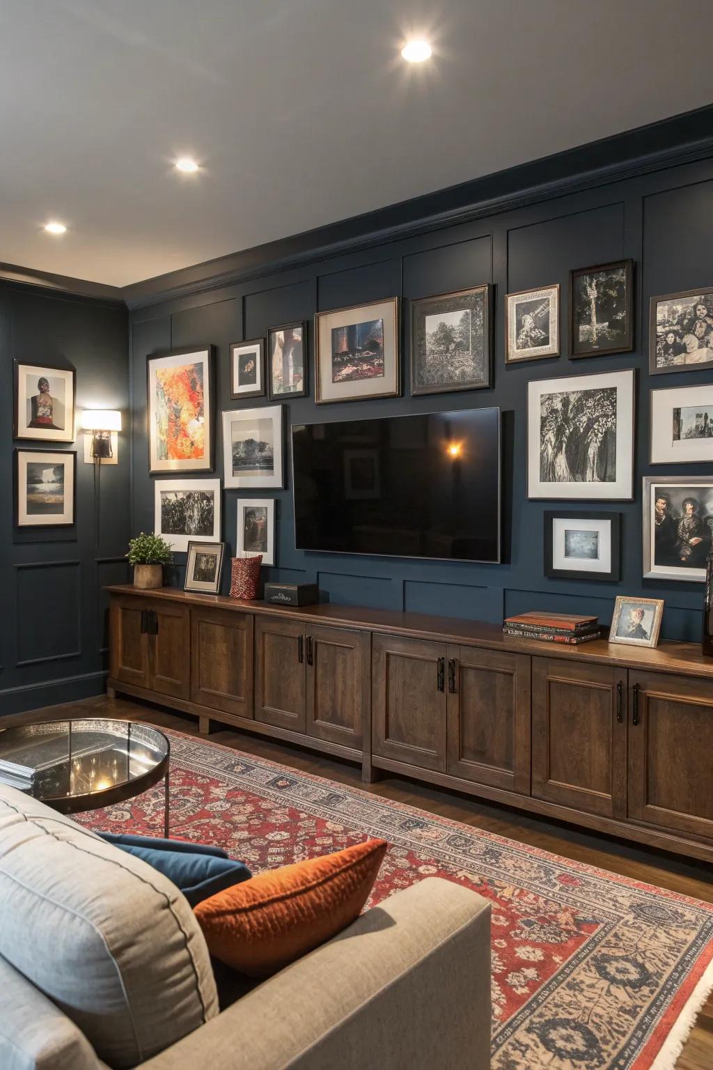 Transfigure your television partition into a magnum opus through a personalized exhibition partition.