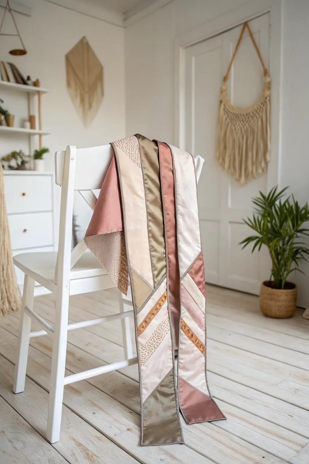 Mark your accomplishments with flair and eco-responsibility. This sustainable graduation garb introduces a naturalistic charm to your pivotal day.