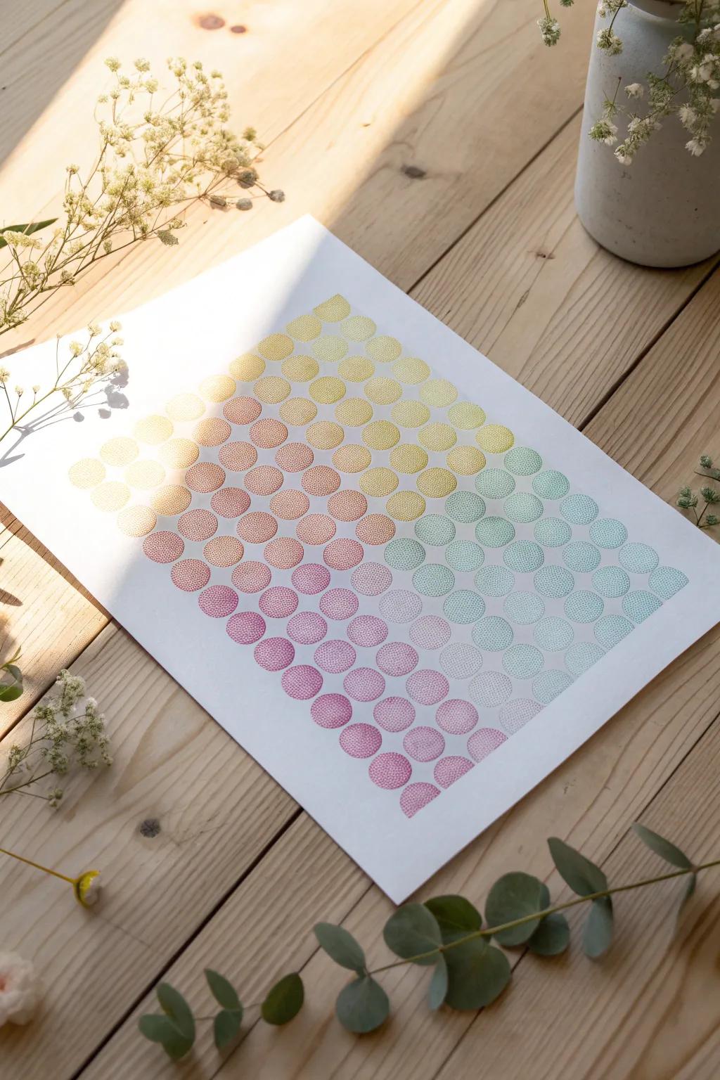 Whimsical Vesicular Wrap Imprints: A Spring Art Project Overflowing with Texture and Amusement!