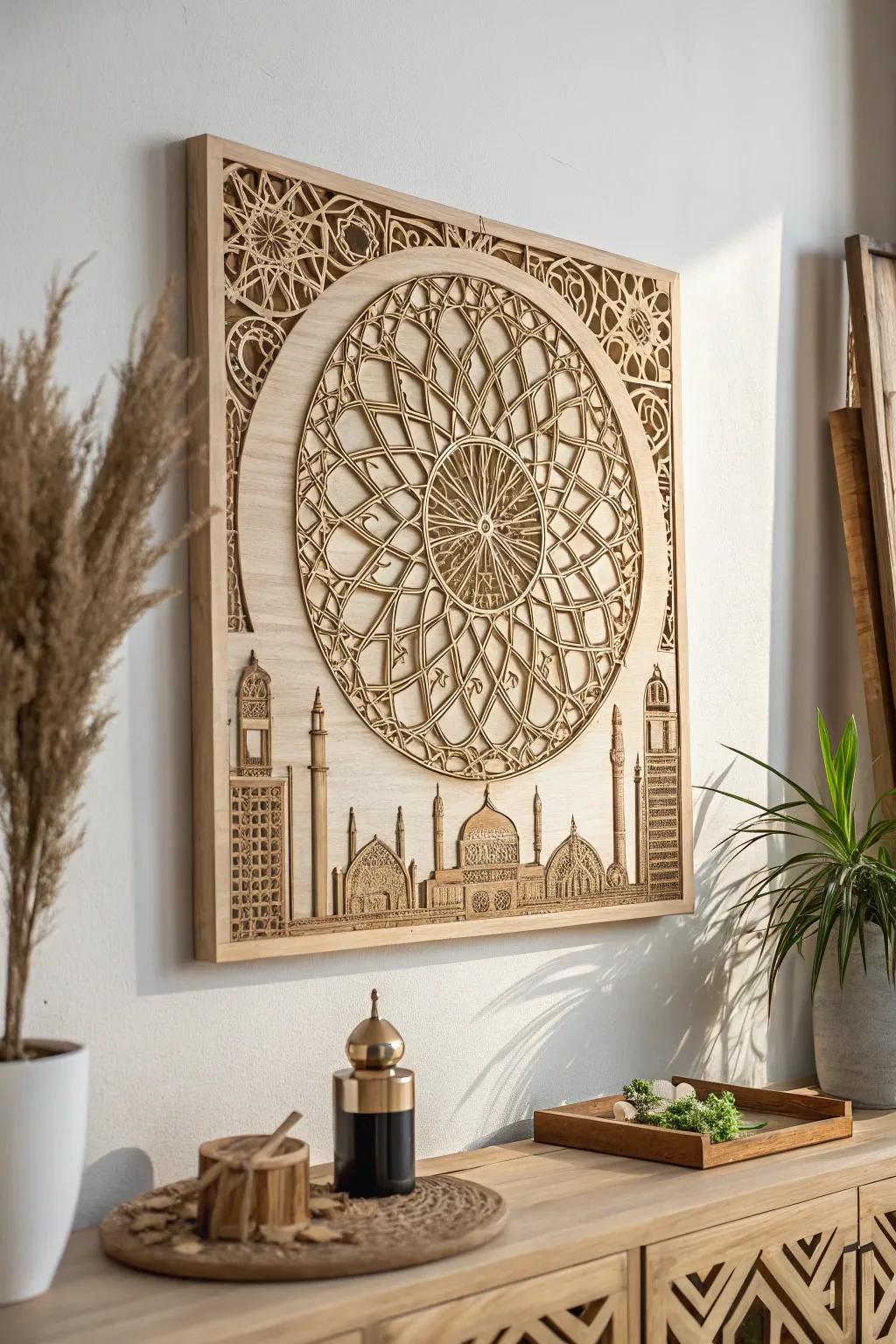 Transform your area with complex laser-etched wall art that narrates your unique saga.