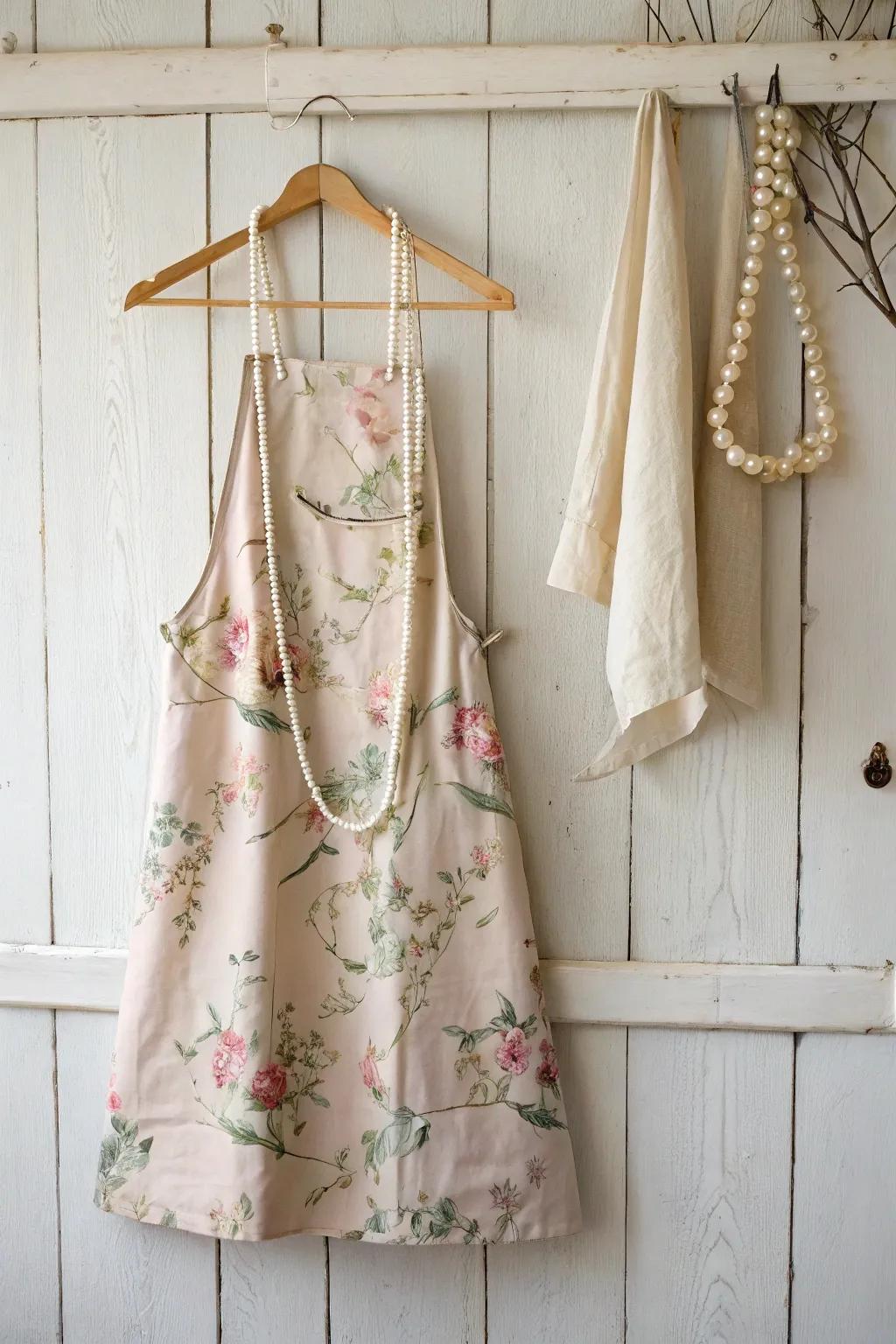 Convey the enchanting charisma of the 50s with this retro homemaker aesthetic. Ideal for spontaneous do-it-yourself costume inspiration!