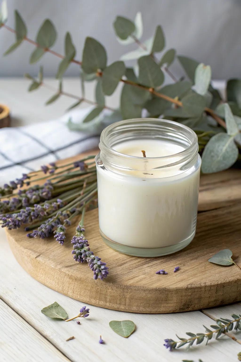 Self-Made Serenity: A flawless DIY luminary present for educators, merging simplicity with a dash of natural refinement.