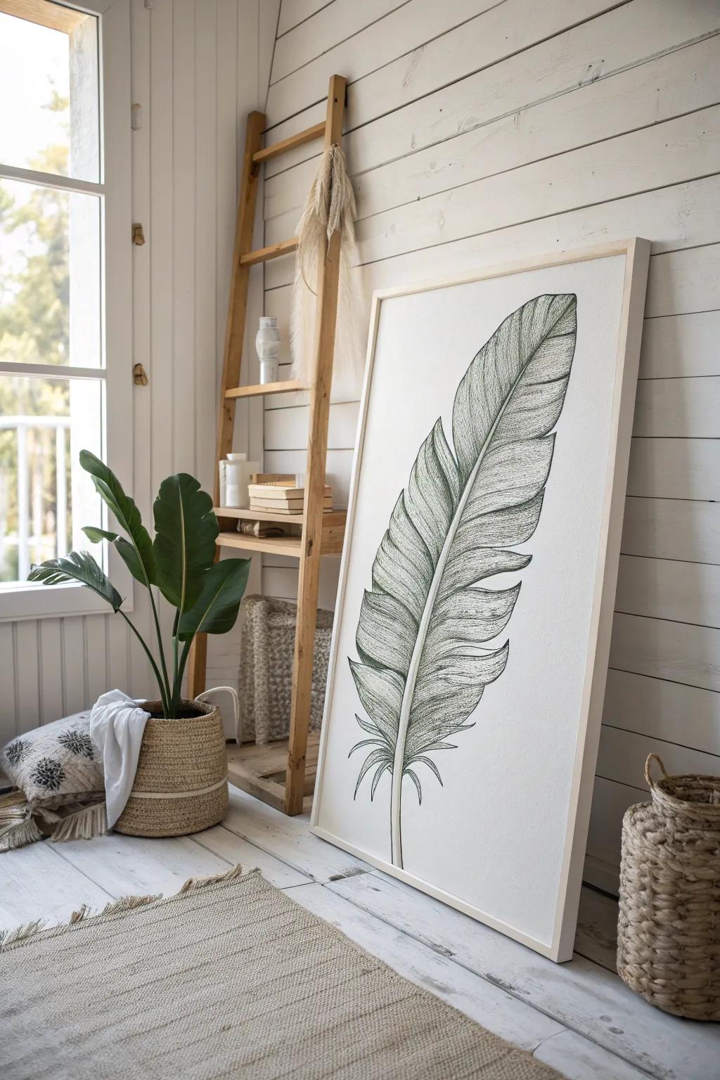 Appreciate the beauty of nature with striking hearth palms, a flawless combination of artistry and simplicity.