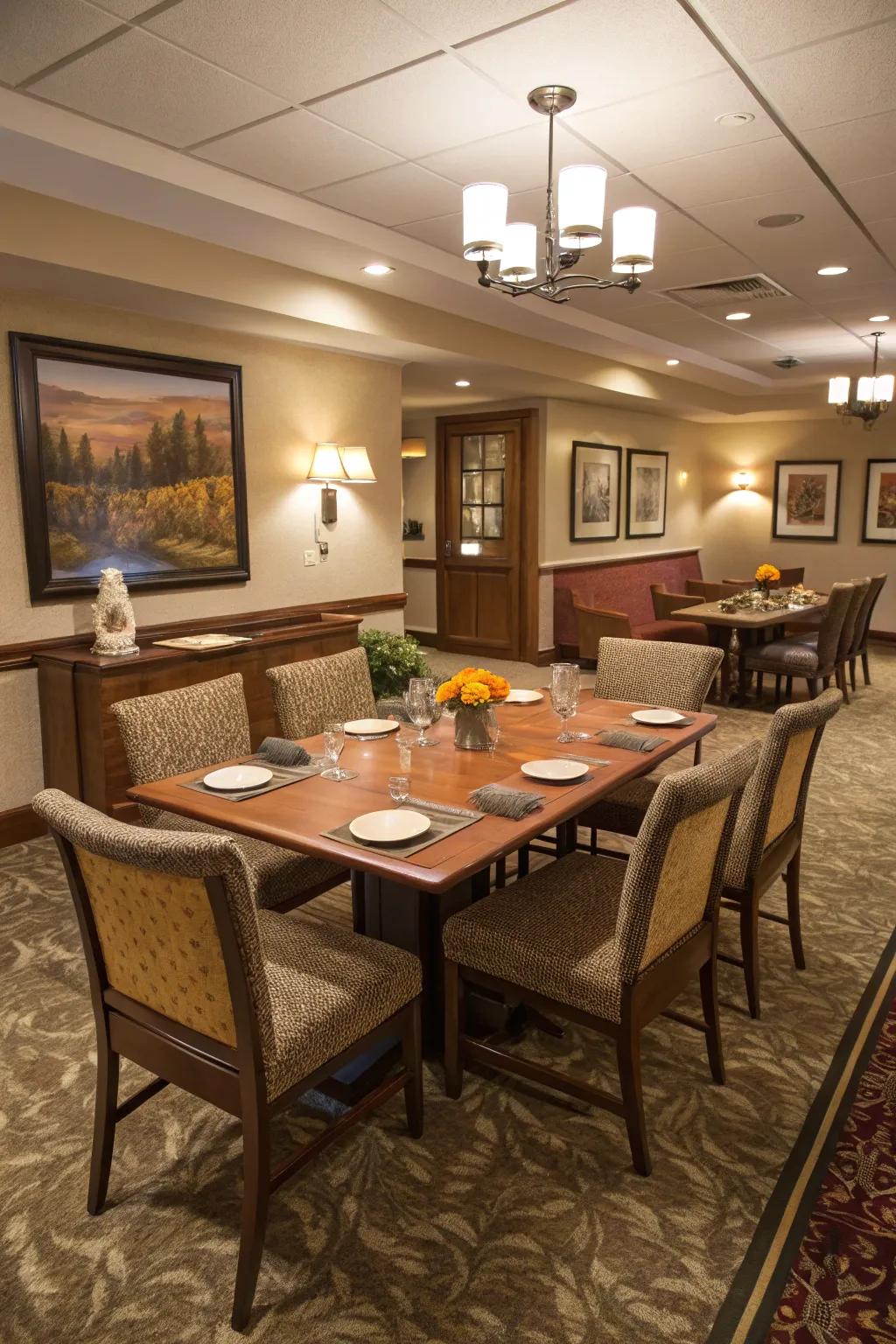 A considerate framework enhances dining experiences.