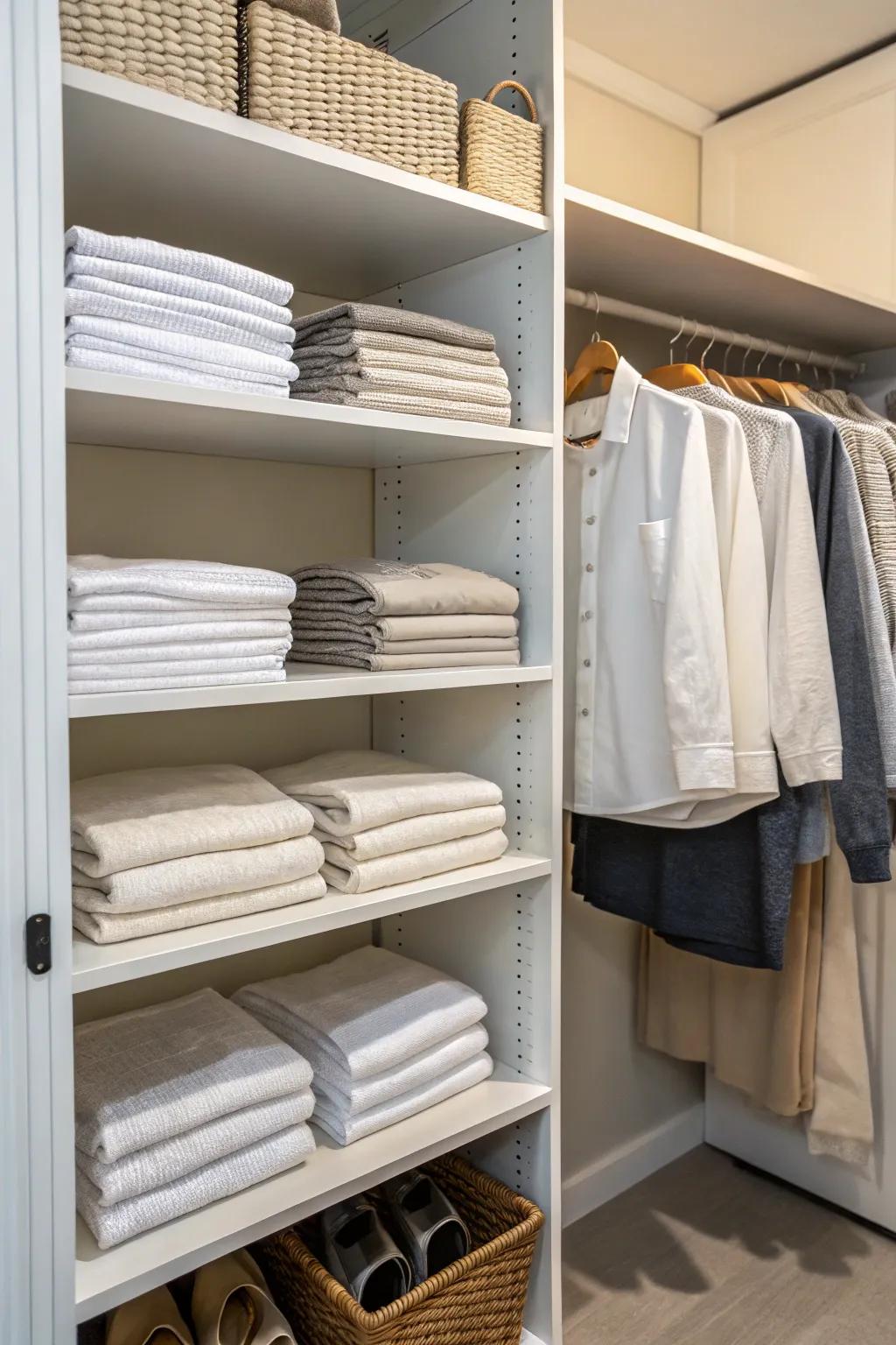 Shelf enhancers effectively increase your storage capabilities and maintain order.