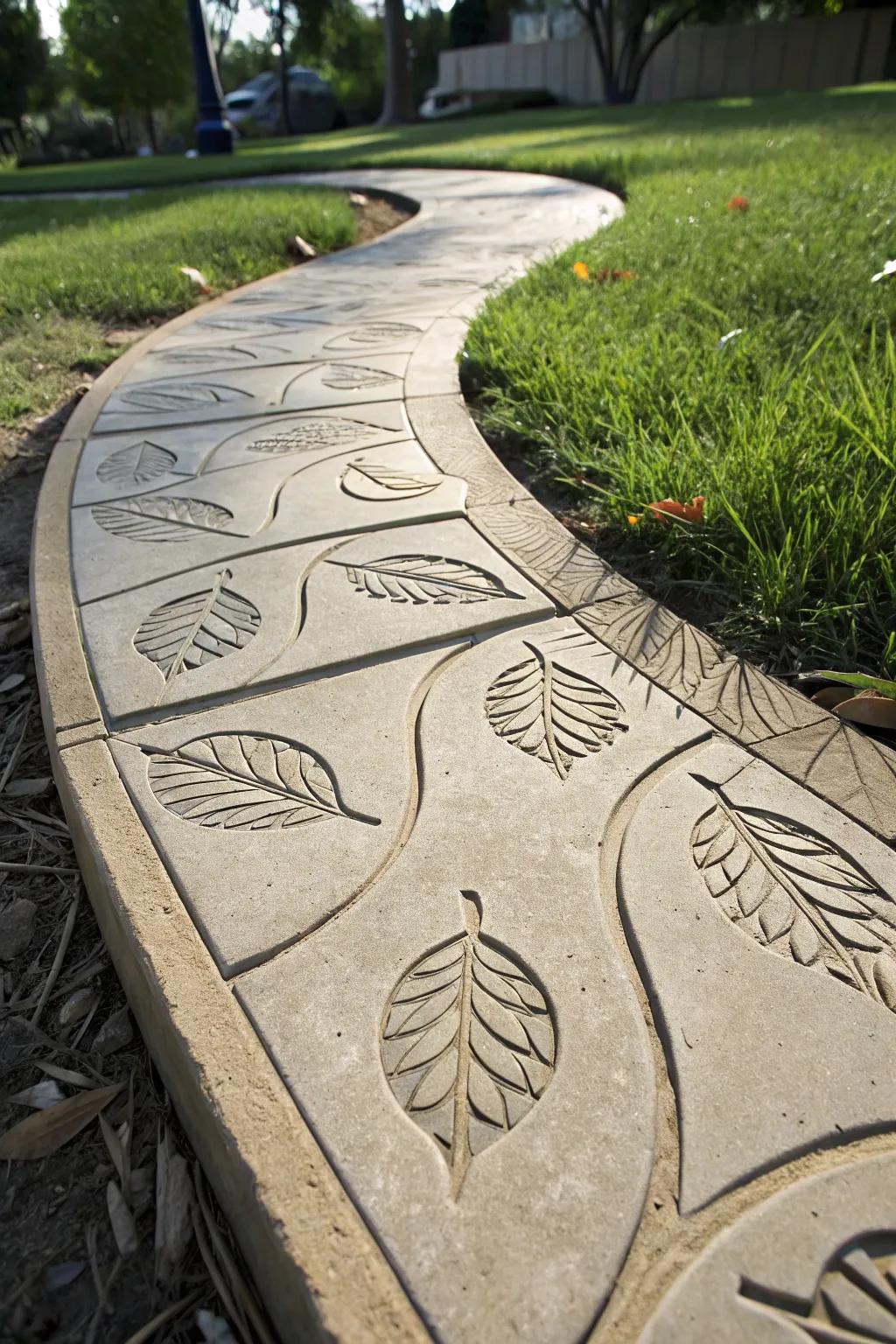 Unleash your creativity through bespoke concrete sidewalk edging. Infuse artistry into your pathways!