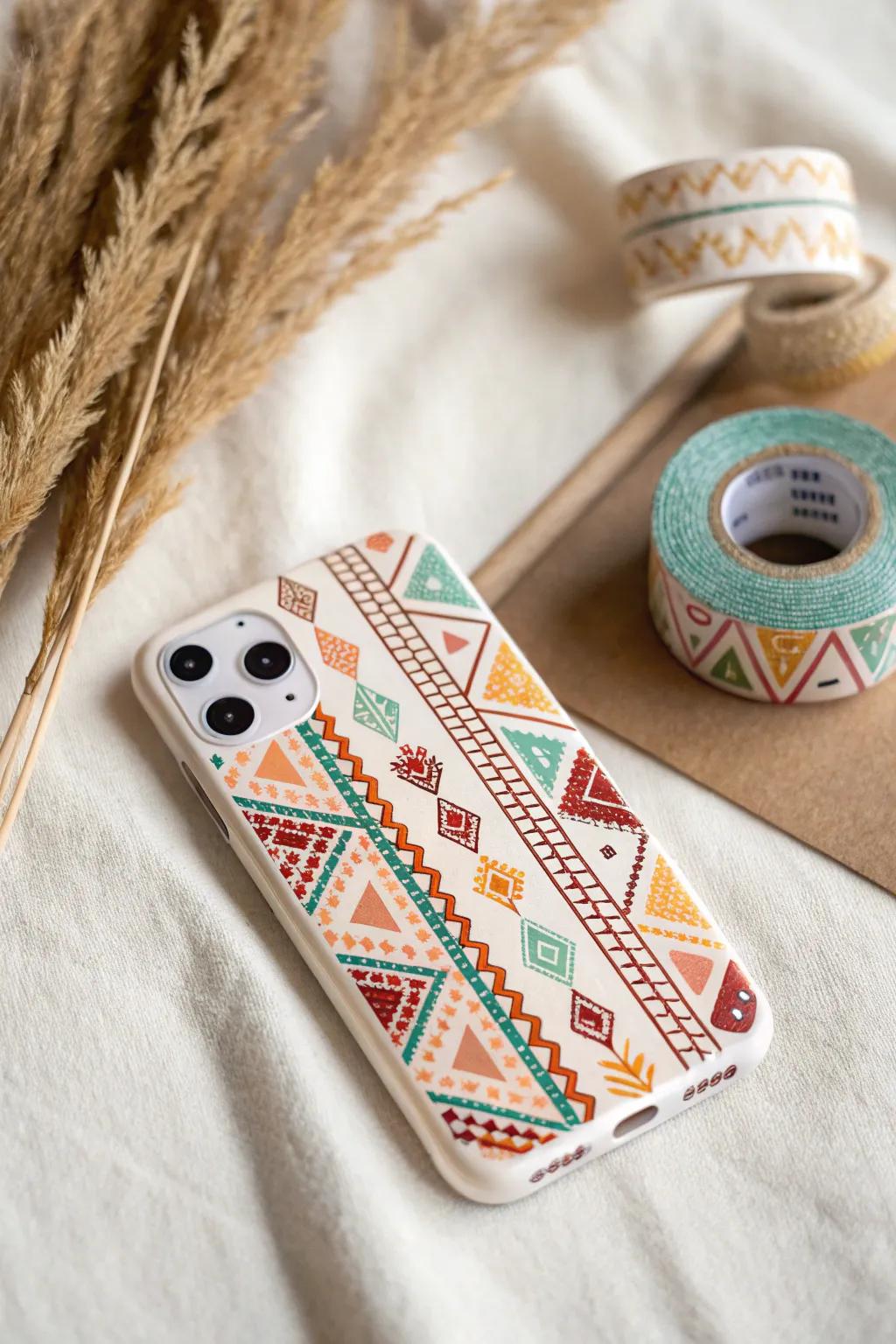 Transform your handset into a work of art using minimalist adhesive designs.