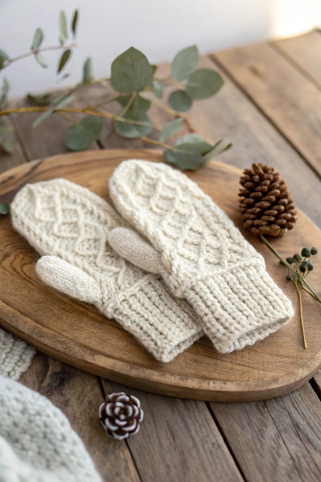 Cozy up with handmade soft hand covers – your perfect companion for cold days.