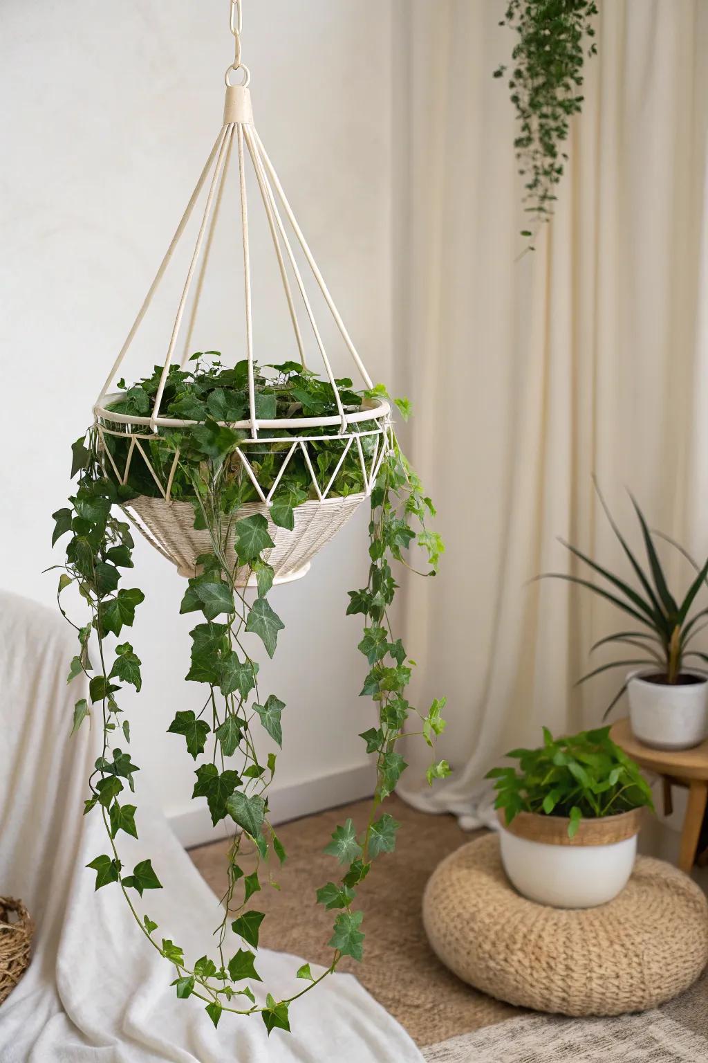 Breathe new life into your space with this chic thrift-flip greenery holder.