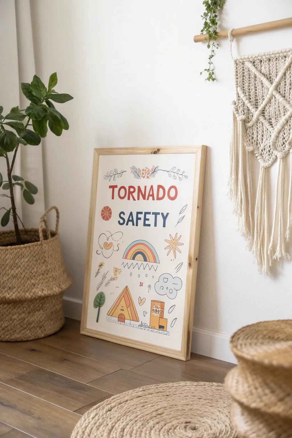 Make with reason: Make and learn with our whirlwind security banner thought, mixing artistry and fundamental abilities.