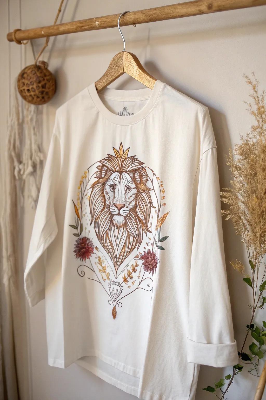 Roar in style with simple refinement. Discover the beauty of the creature world on your sleeve.