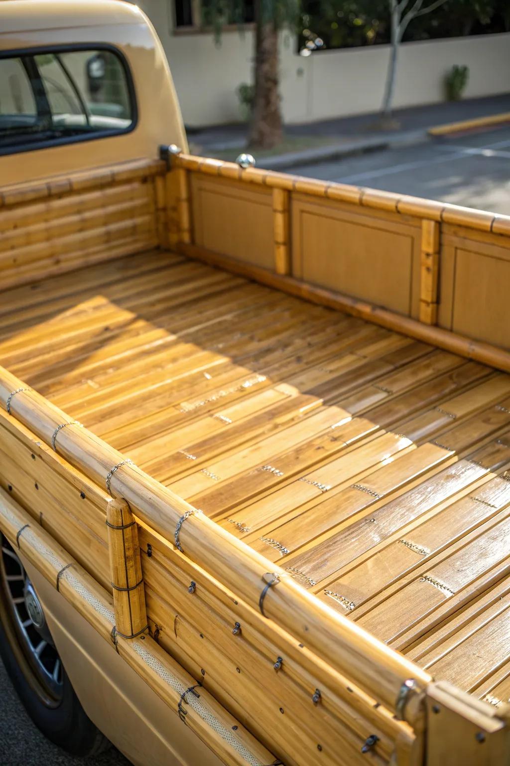 Elevate your truck with the eco-friendly elegance of a cane bed—sustainability meets style.