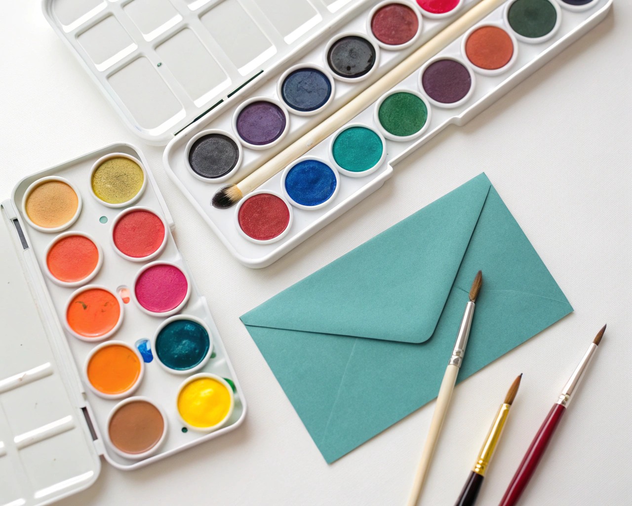 Choose the right materials, like watercolor paper and paints, to create stunning envelope designs.