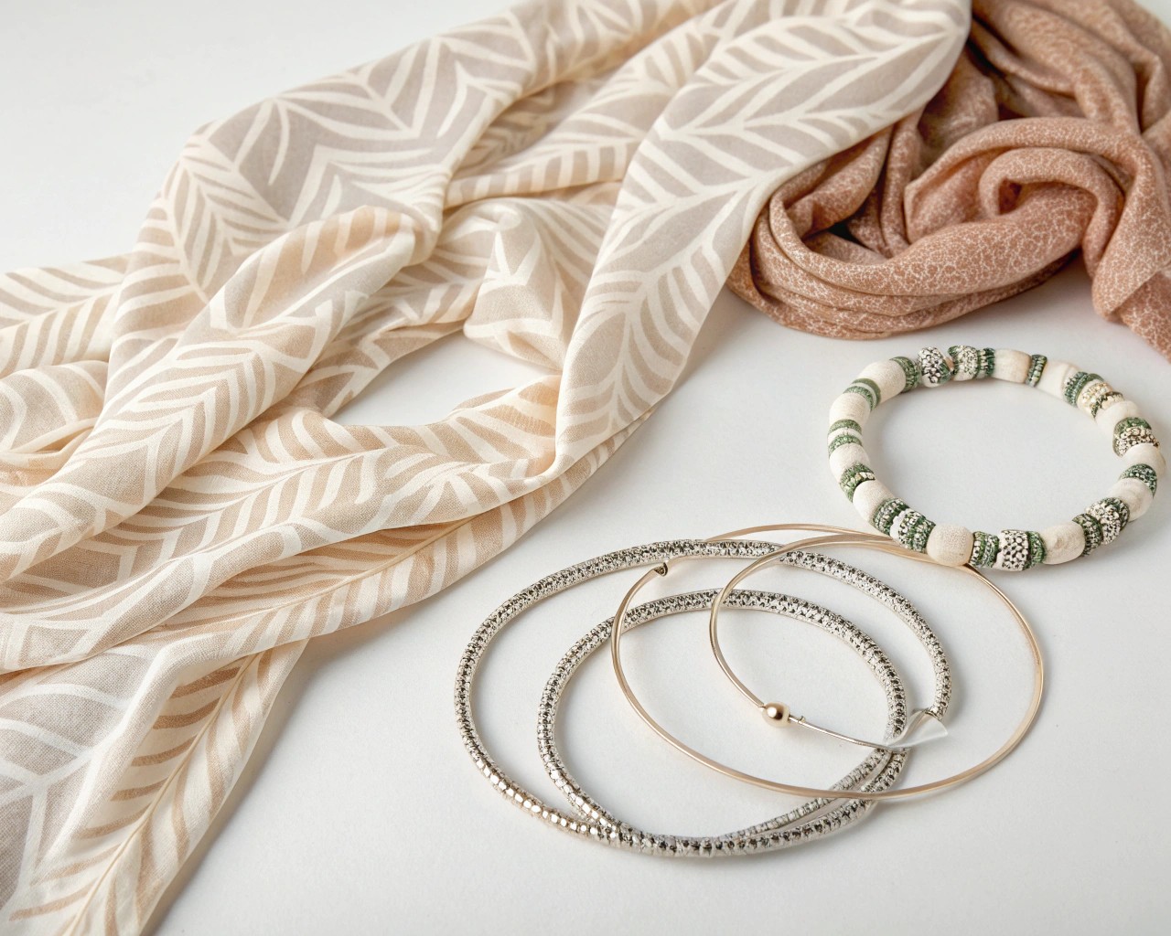 Convert meaningful fabric scraps into a substantial bracelet that tells your unique story.