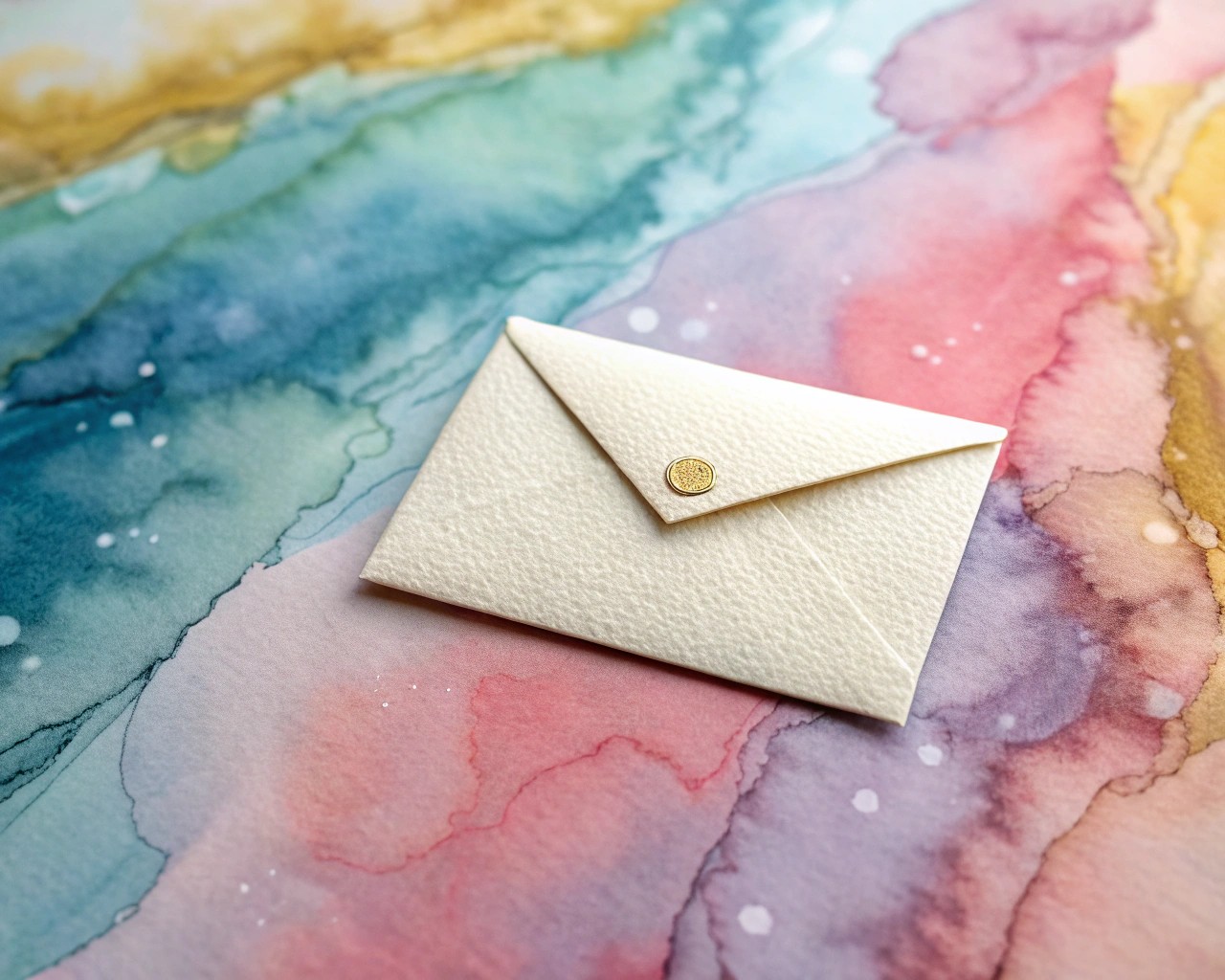 Tiny envelopes are perfect for turning gift cards into keepsakes with elegant handpainted designs.