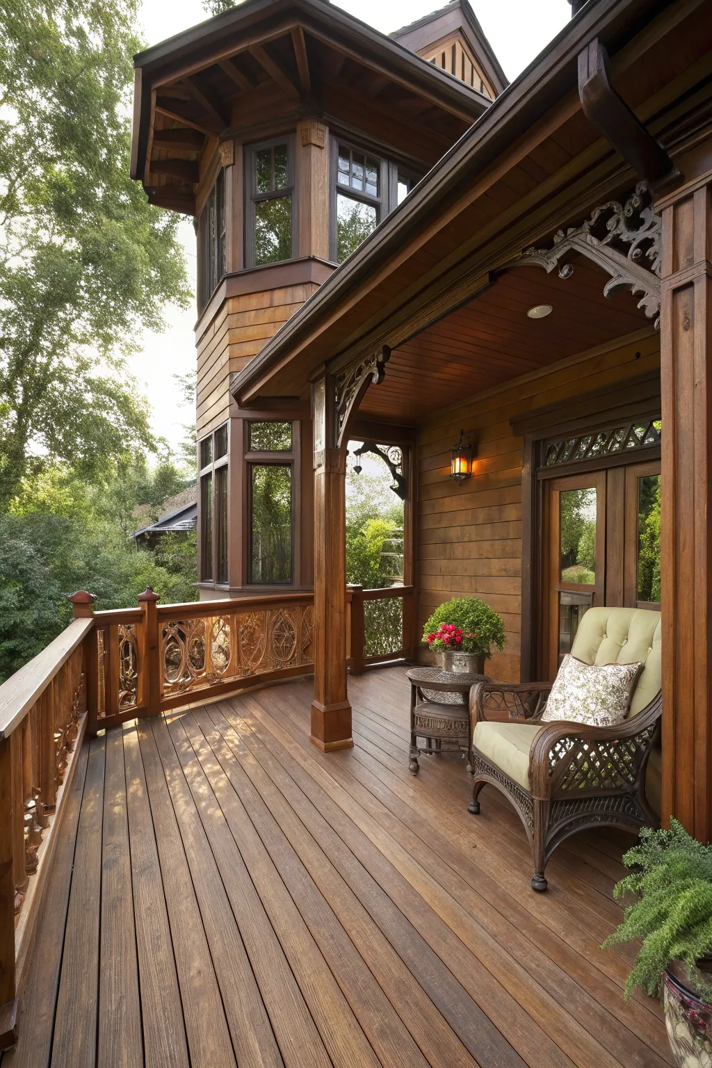 Stylish Approaches to Wrap Around Deck Planning