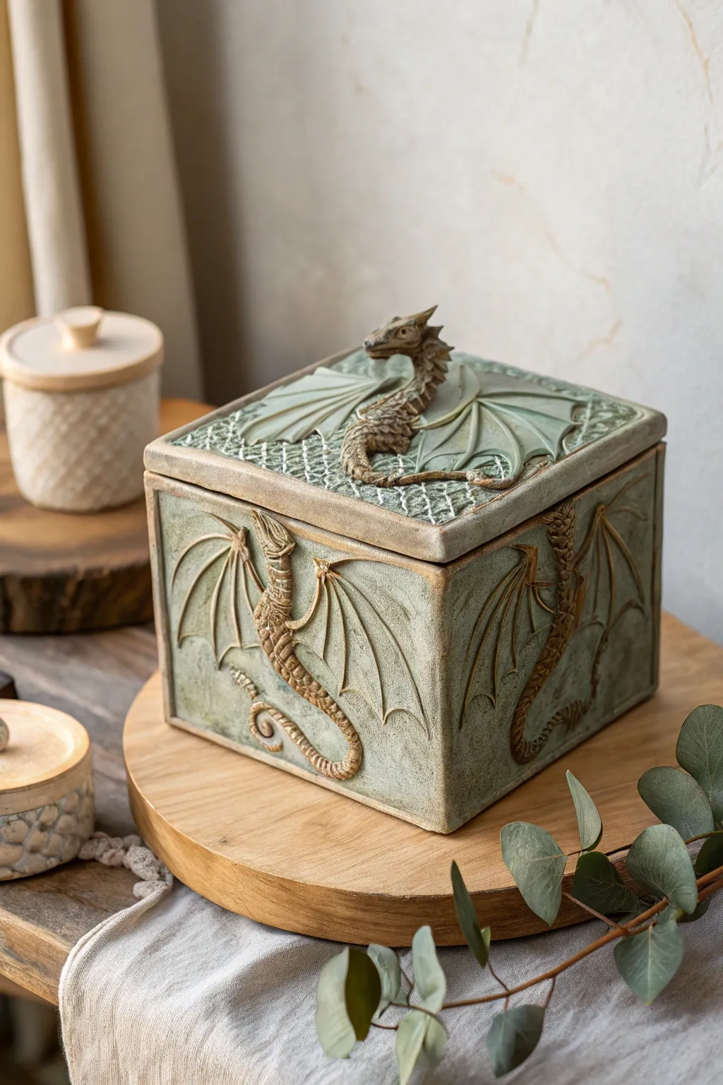Distinctive Styles and Themes for Clay Boxes