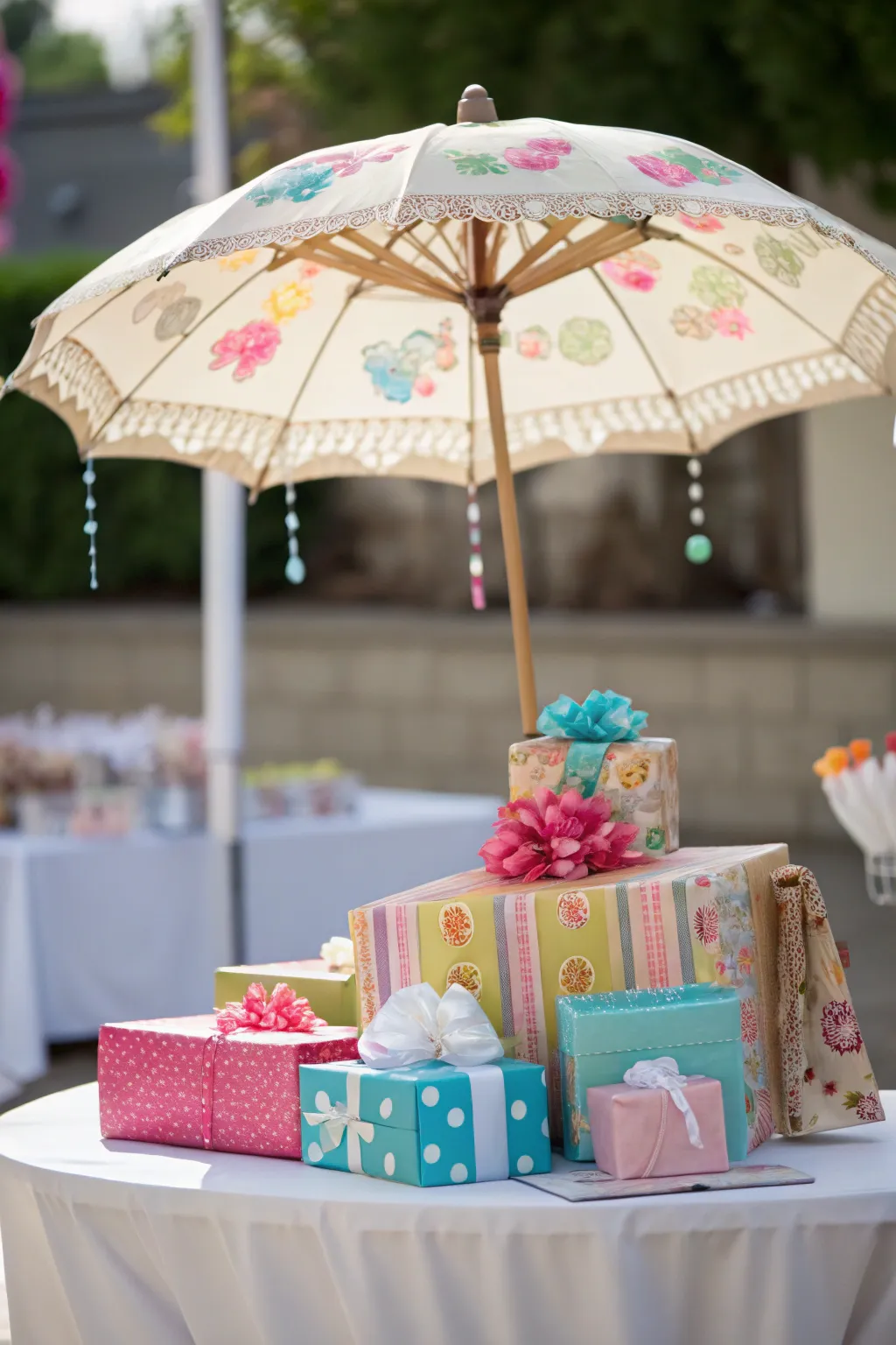 Inventive Umbrella Touches for Your Baby Shower