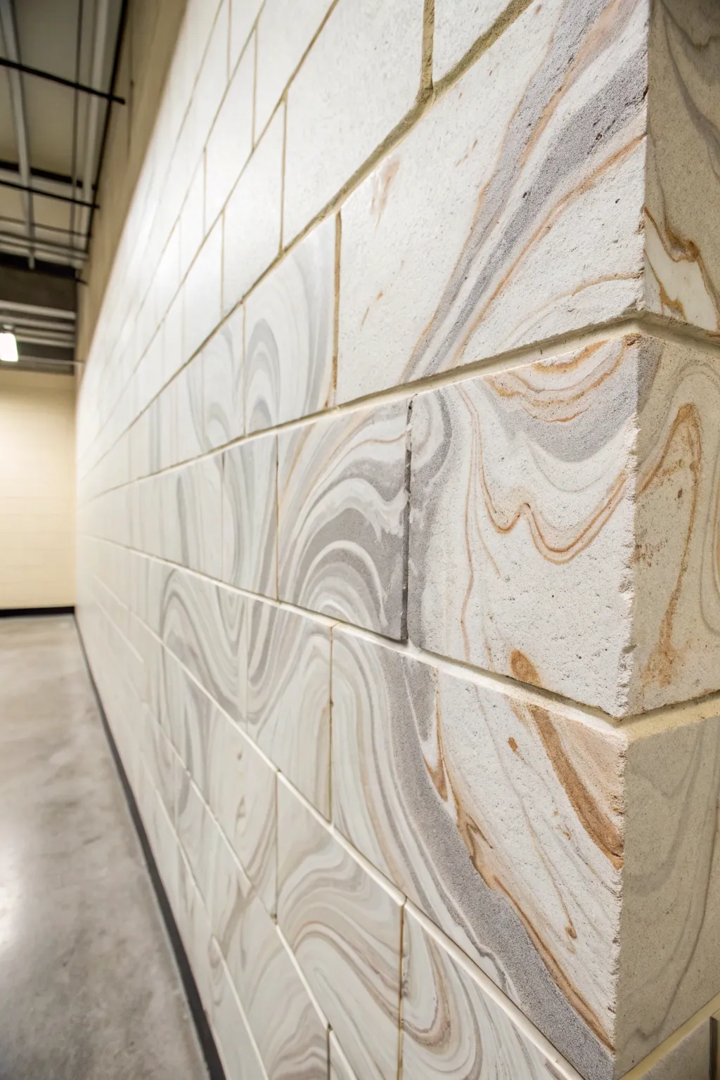 Vibrant Painted Cinder Block Wall Styles