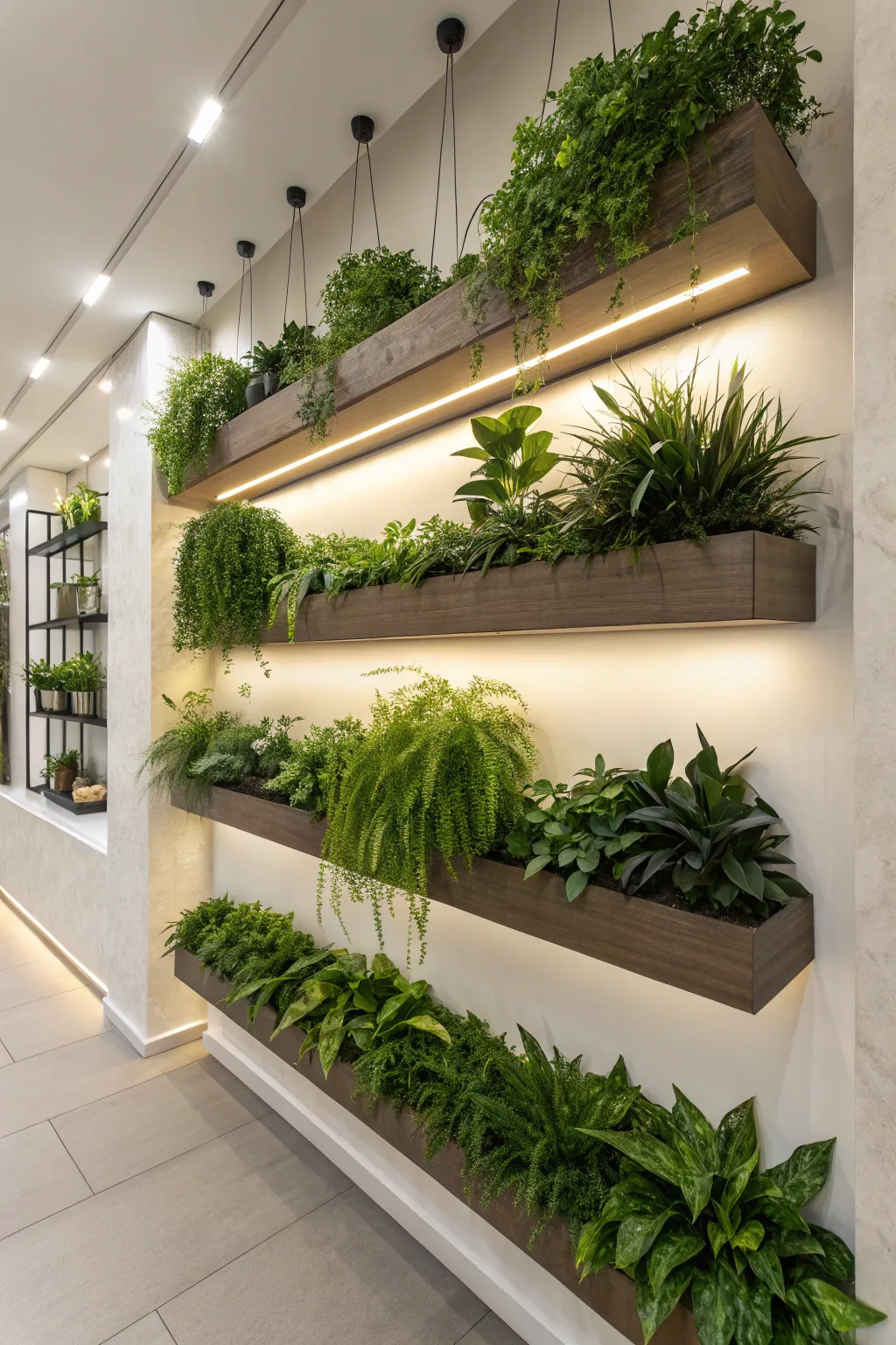 Indoor Vertical Garden Gallery: Creative Spaces