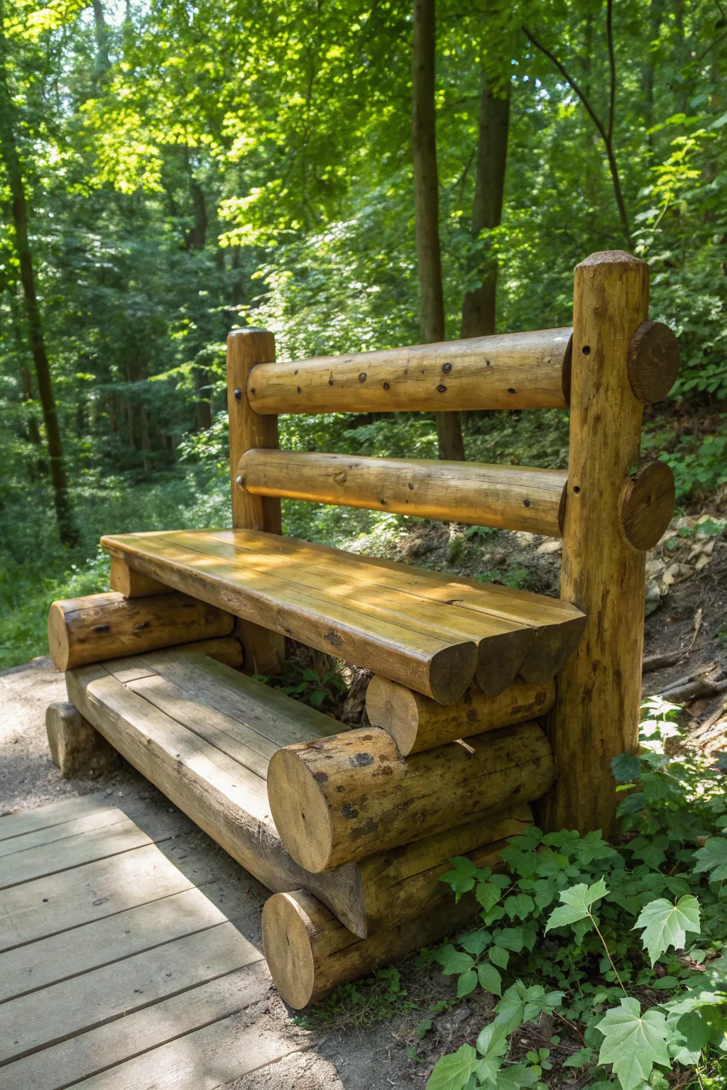 Fresh Inspiration for Stunning Log Benches