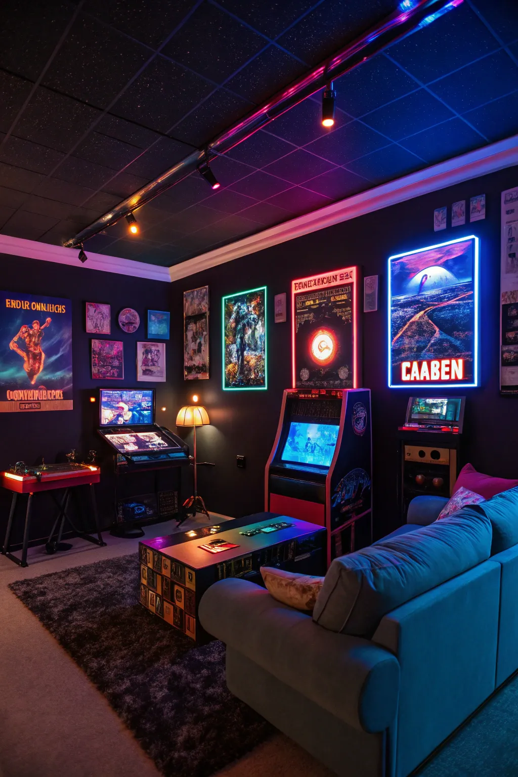 Designing the Ideal Arcade Retreat Room