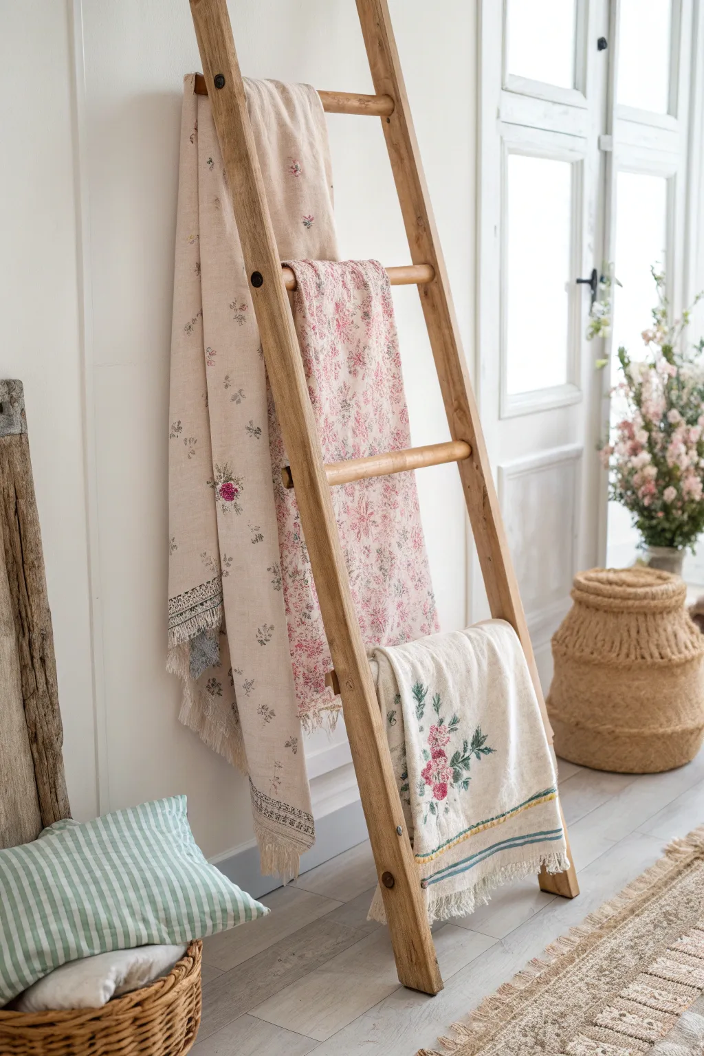 Blanket Ladder Inspiration: Fresh Ways to Use This Trend