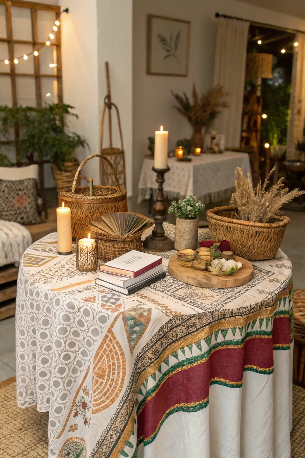 Inventive Round Tablecloth Concepts