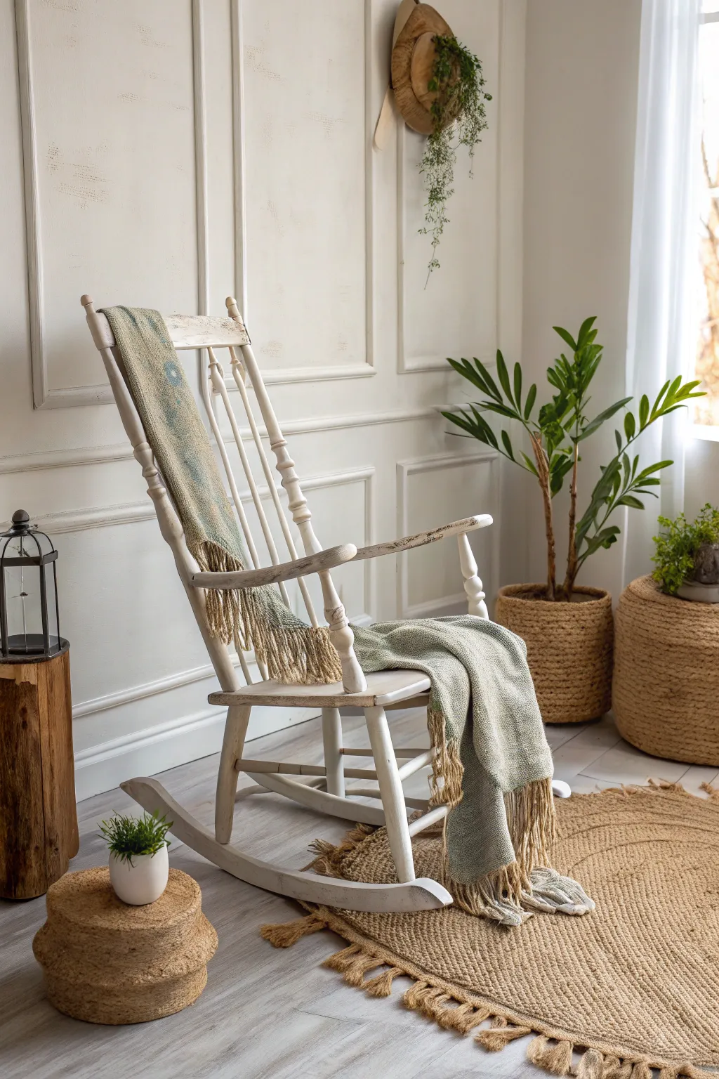 Styling Your Rocking Chair with Creative Paint Ideas