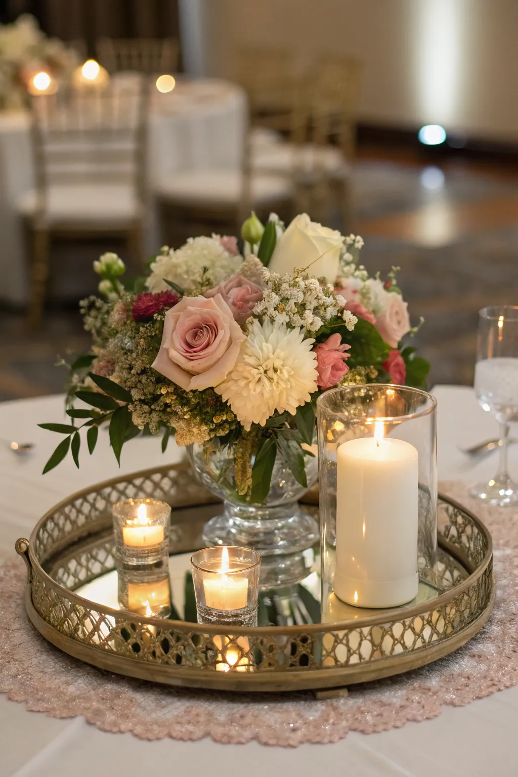 Gallery of Paris Theme Centerpieces