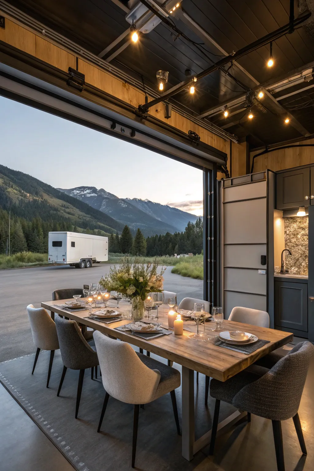 Ultimate Toy Hauler Garage Gallery