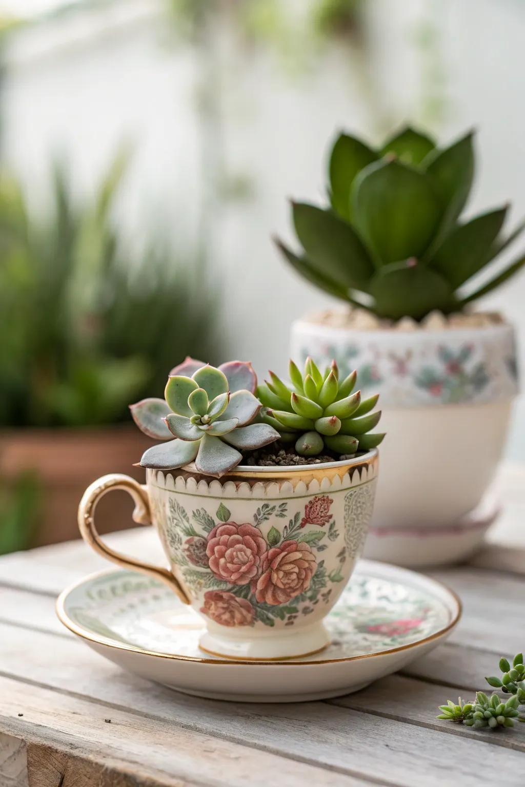 Upcycled Creations: Garden Décor with a Twist