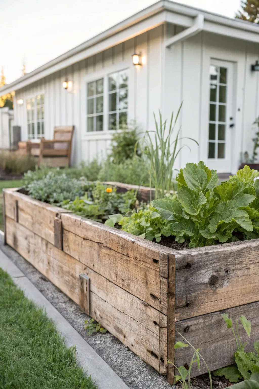 Front Yard Vegetable Gardens: Before & After Style Transformations