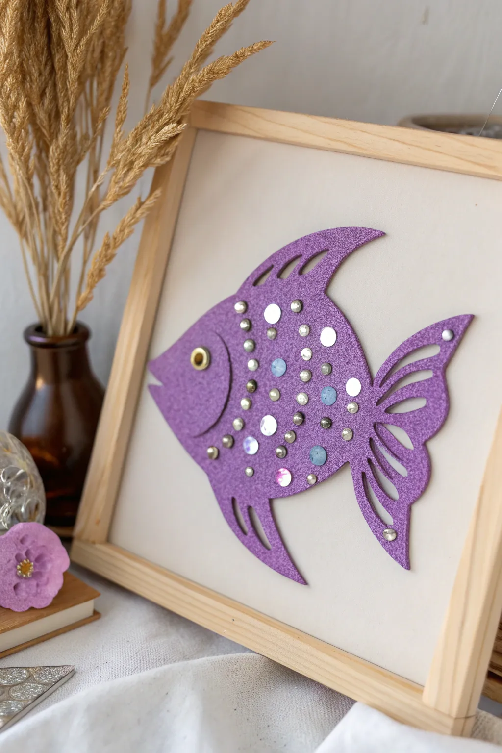 Inspiration for Unique Purple Day Crafts