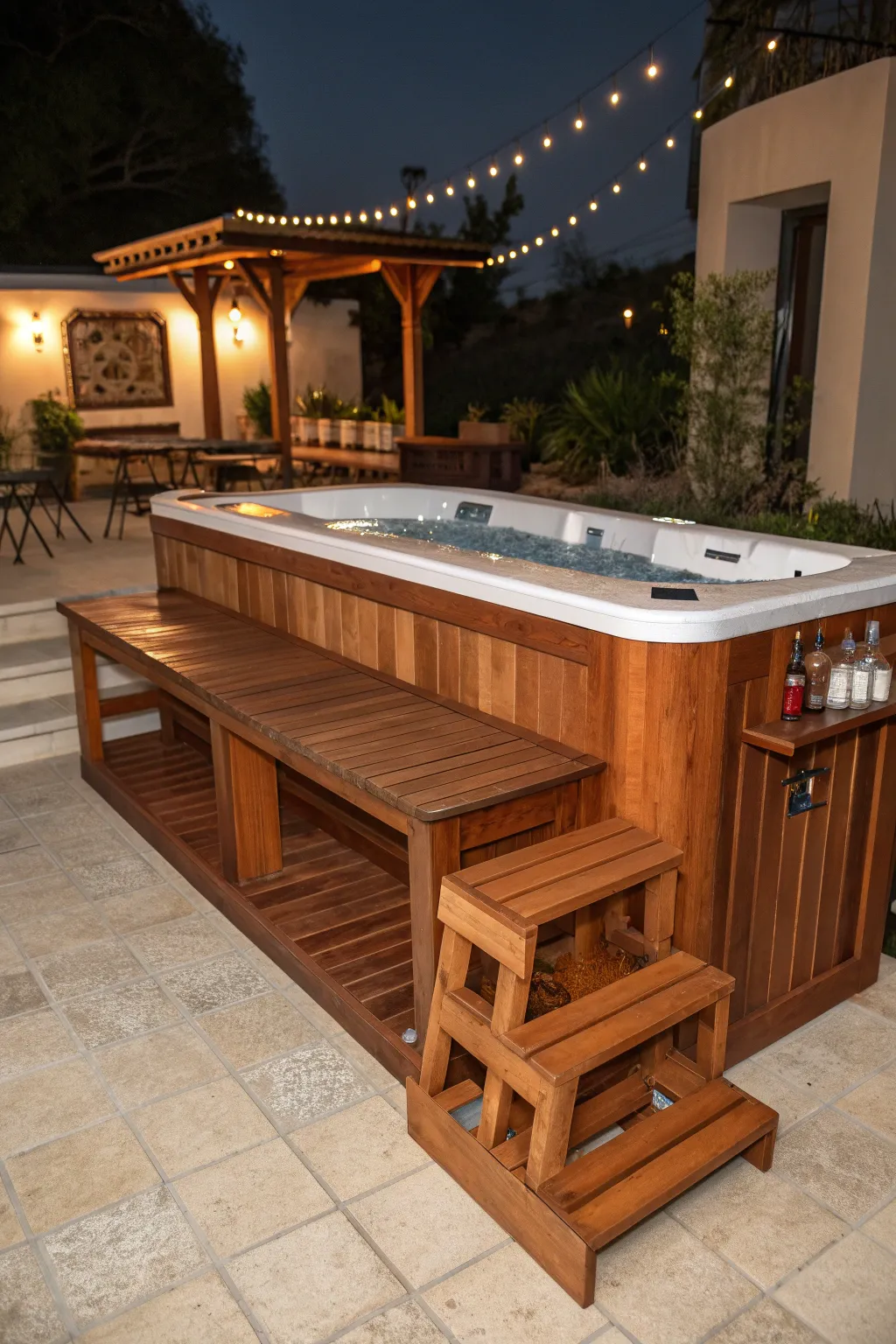 Hot Tub Bar Styles to Match Any Backyard Aesthetic