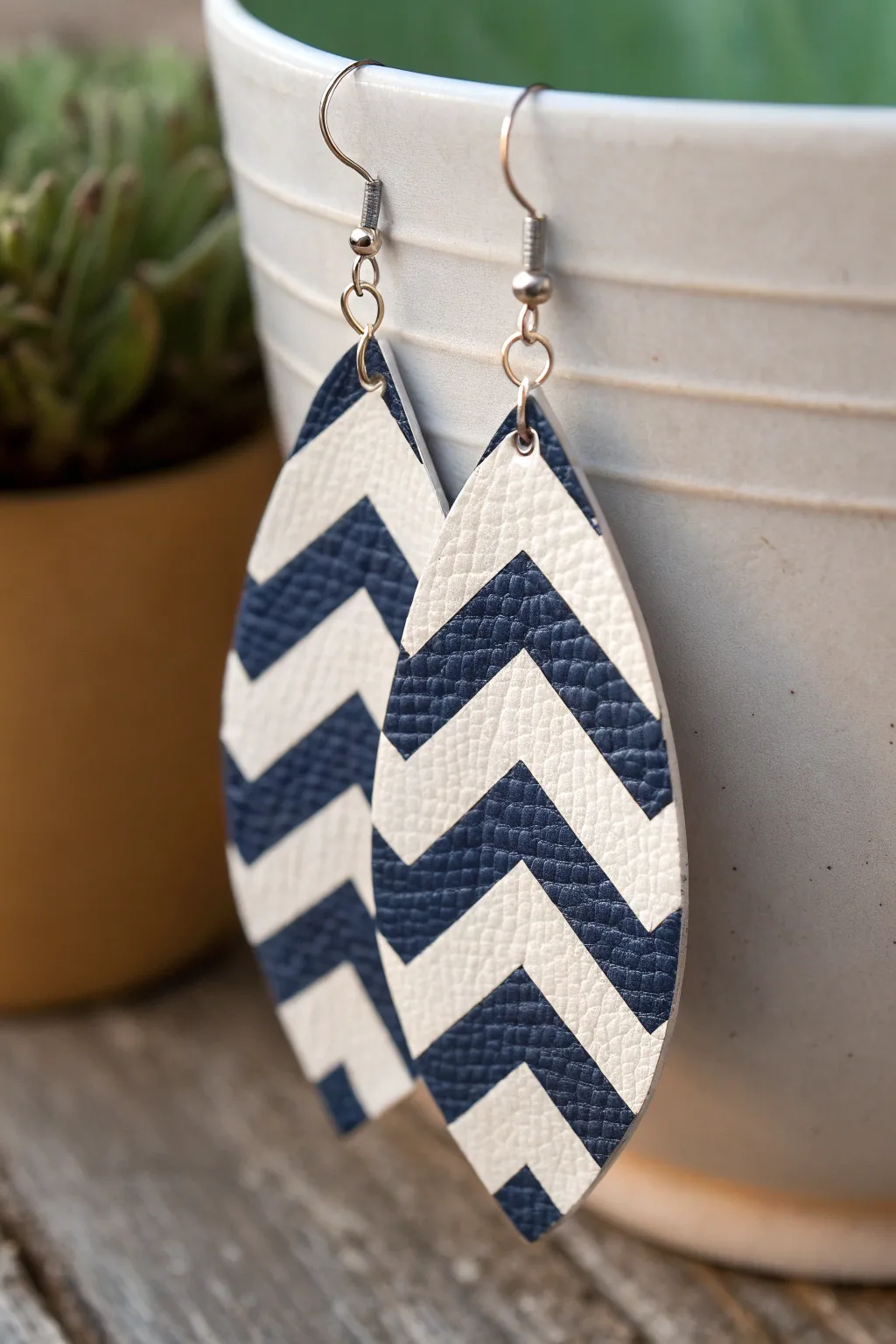 Chic Faux Leather Earring Styles