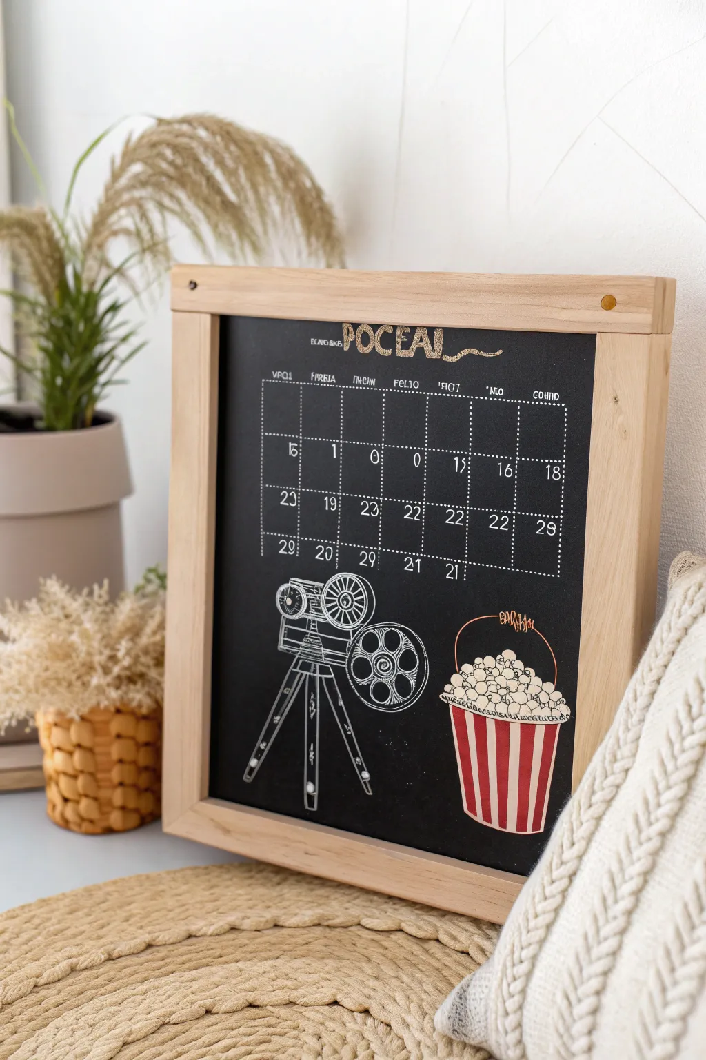 Stylish Ways to Design Your June Chalkboard Calendar