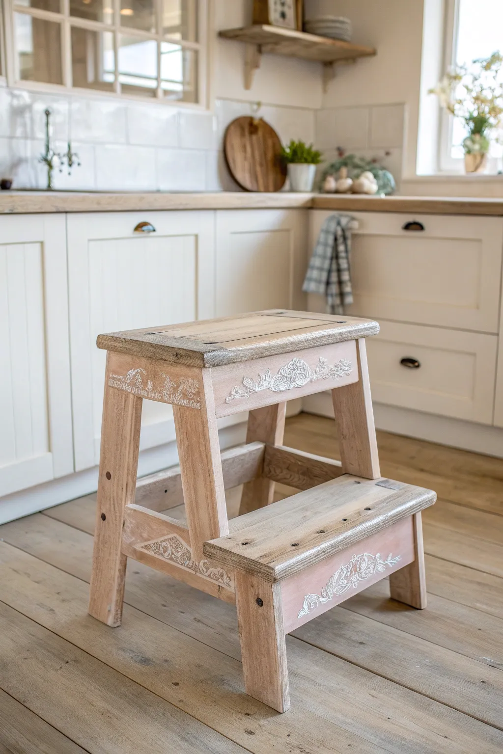 Stylish Ways to Decorate Step Stools