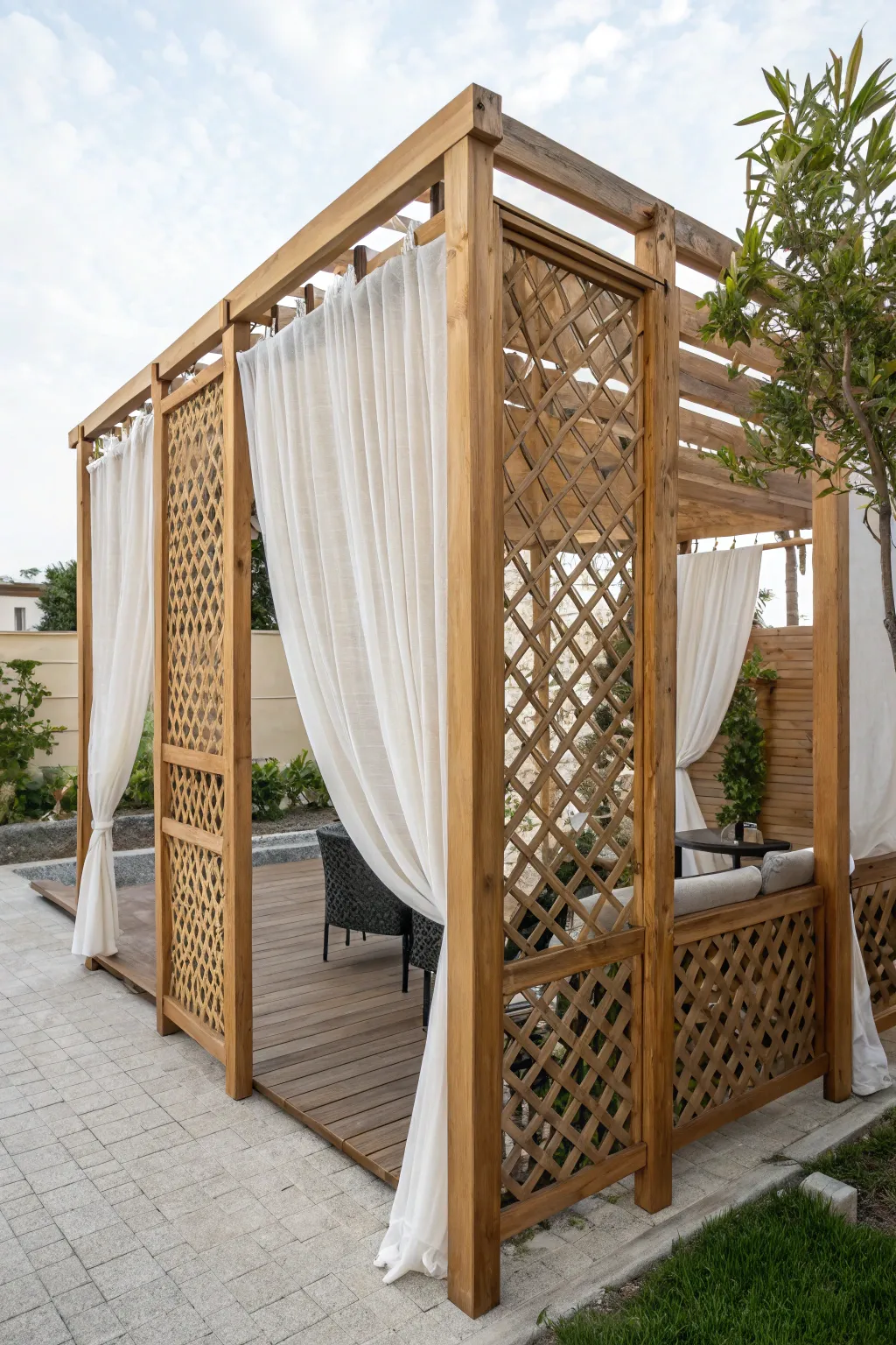 Lattice Privacy Screen Photo Gallery