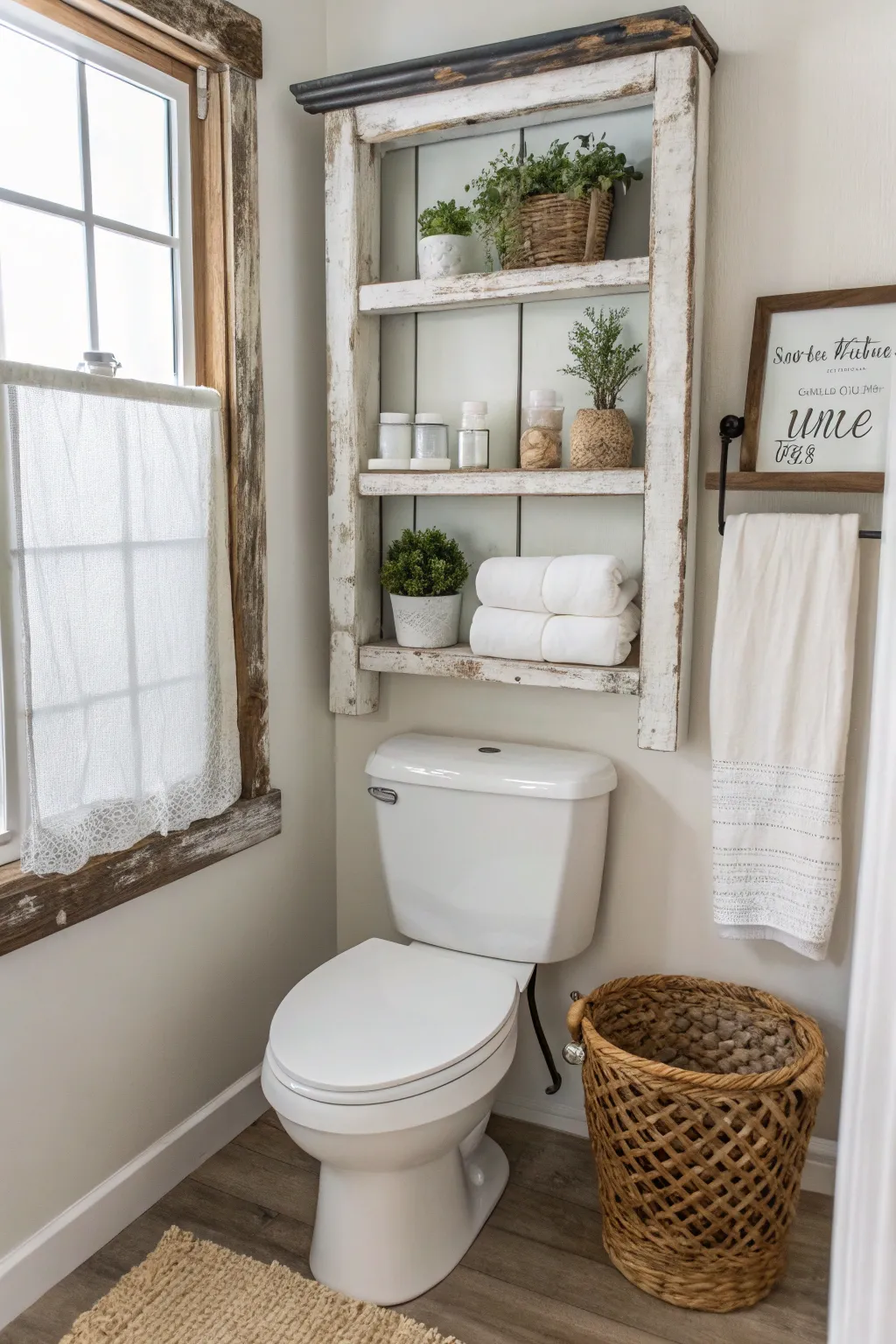 DIY Shelf Designs for Over the Toilet