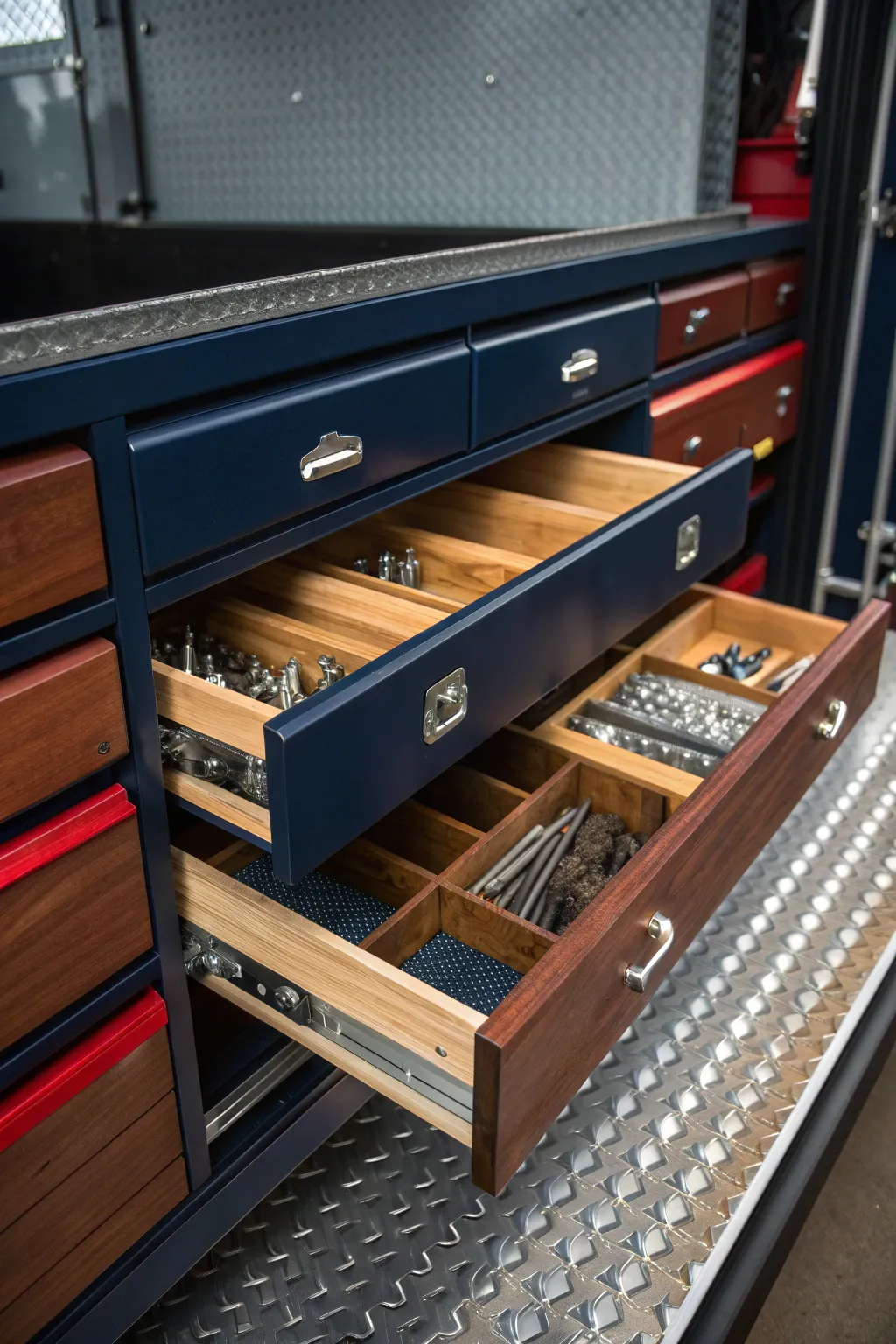 Inspiring Cargo Trailer Shelving Inspiration