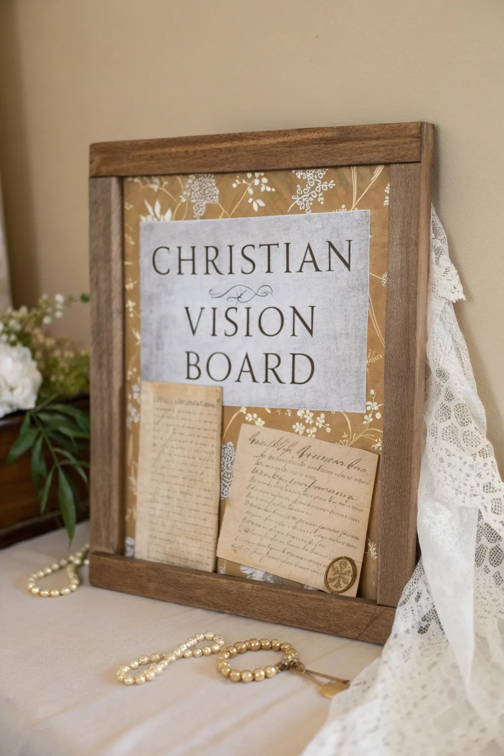 Christian Vision Board Inspiration and Motivation