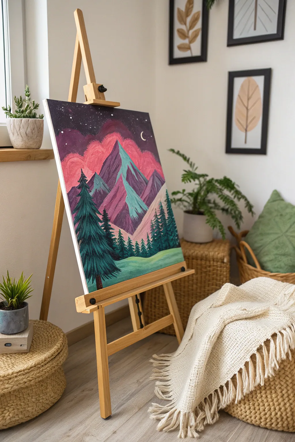 Beautiful Paintings of Mountain Scenes