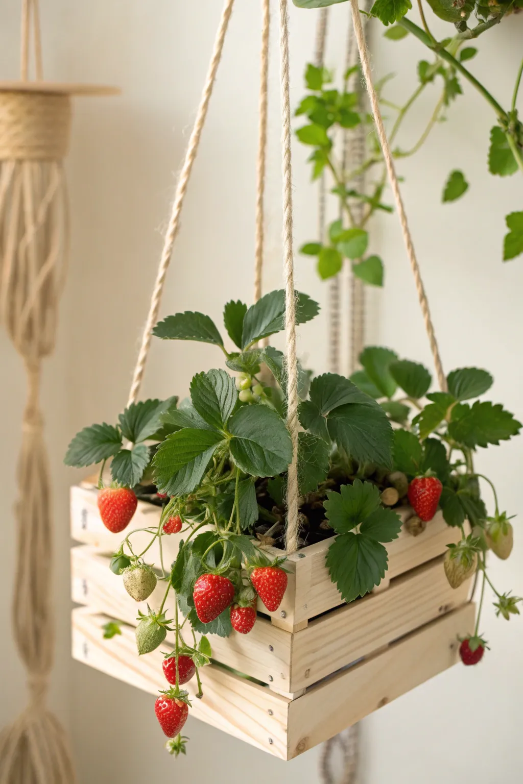 Stylish Arrangements for Climbing Strawberry Plants