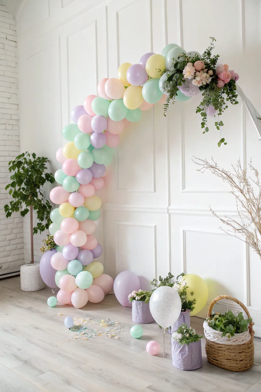 Styling Your Own Easter-Themed Backdrop