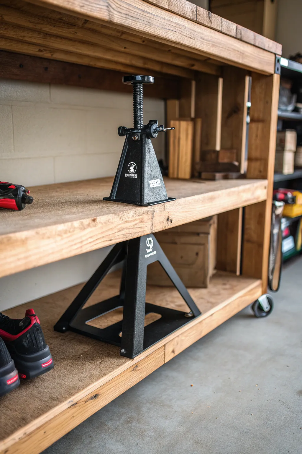 Inspired Jack Stand Storage for Every Space