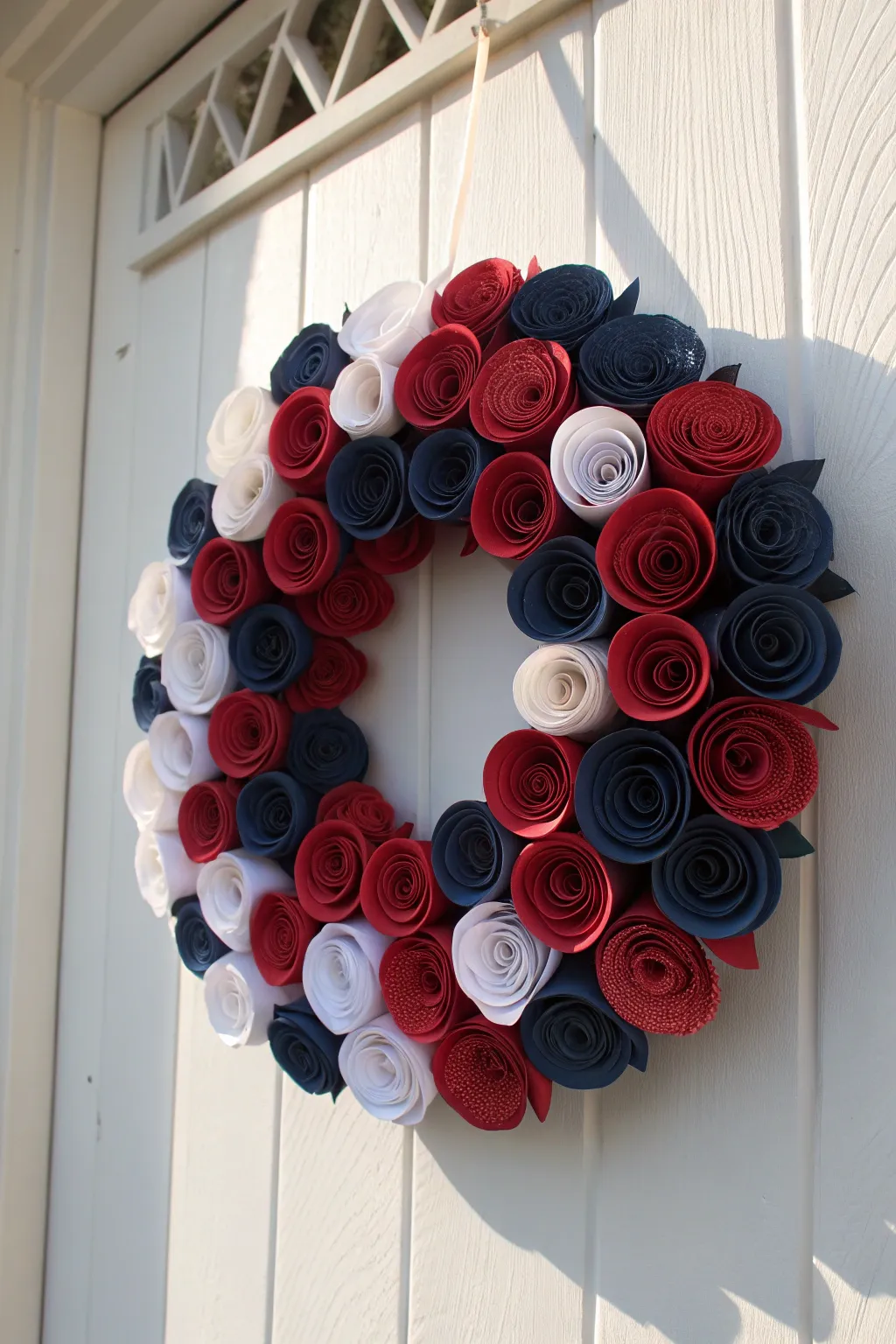 A Gallery of DIY Wreaths for Independence Day